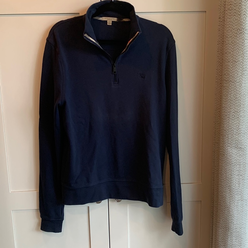Men’s Burberry Brit Navy Quarter Zip